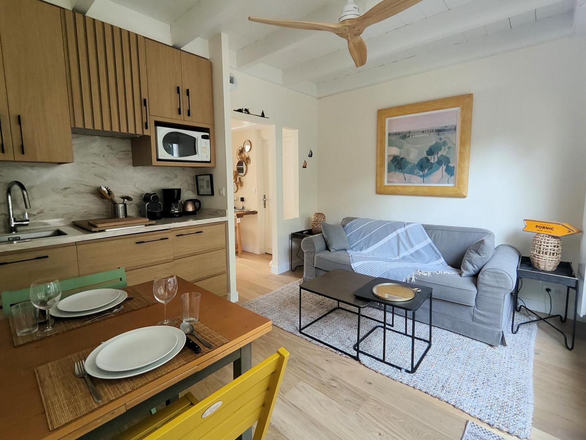 Pied A Terre En Bord De Mer 포르닉 외부 사진